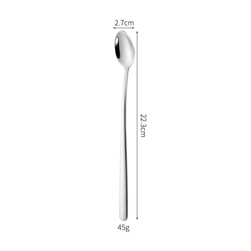 Eleganter und Ergonomischer Teelöffel mit Glänzender Oberfläche Karnz