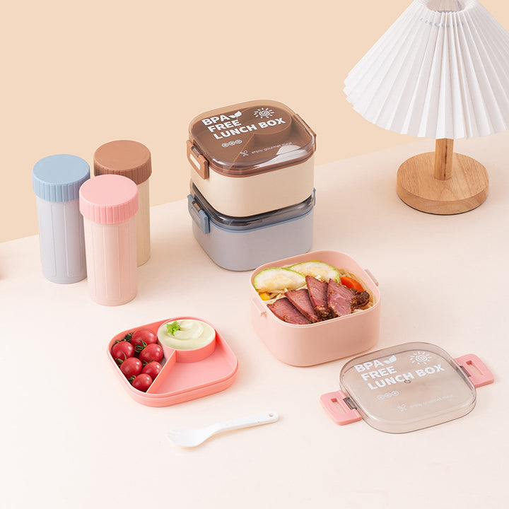 BPA-freie Mehrfächer-Lunchbox