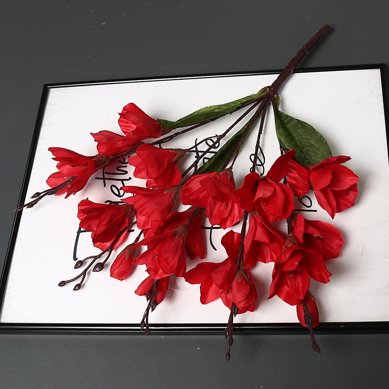 Realistische künstliche Orchideenarrangement