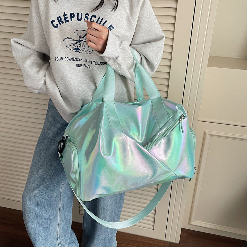 Holographische Fitness-Duffel-Tasche Karnz