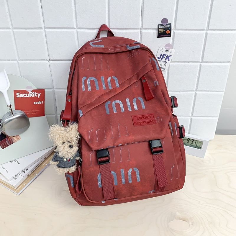Vielseitiger strukturierter Druck-Rucksack