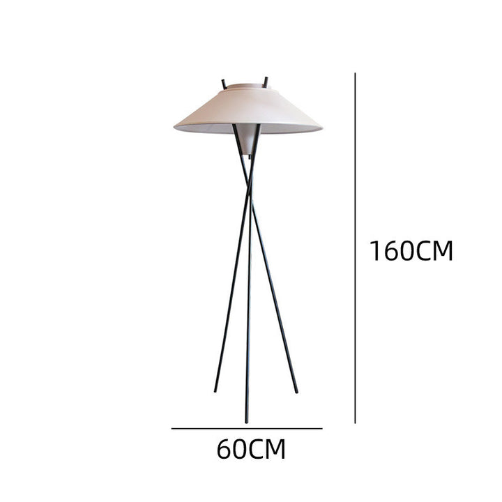Moderner Minimalistischer Dreibein Stehlampe