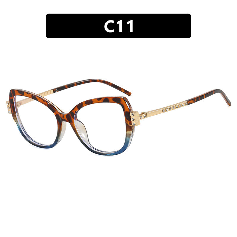 Damen oversized Sonnenbrille mit schützendem UV-Filter und eleganten Akzenten Karnz