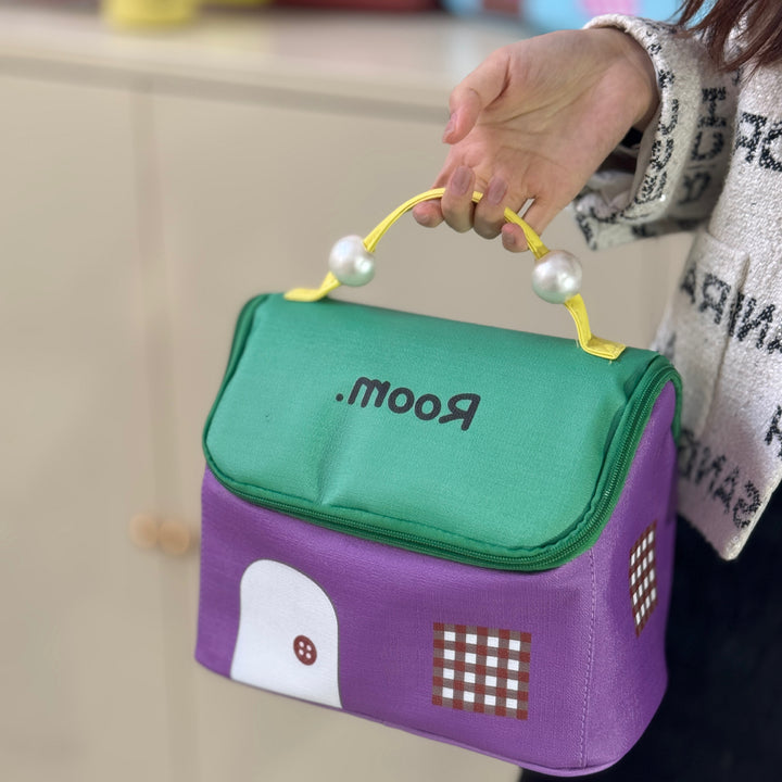 Niedliche hausdesign Mini-Handtasche