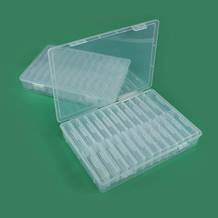 Multi-Division Transparente Bastelaufbewahrungsbox Karnz
