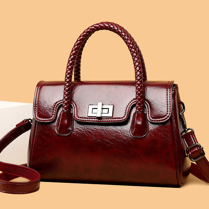 Elegante Doppelgriff-Handtasche Karnz