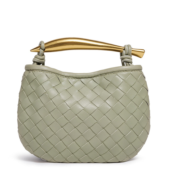 Stilvolle geflochtene Handtasche Karnz