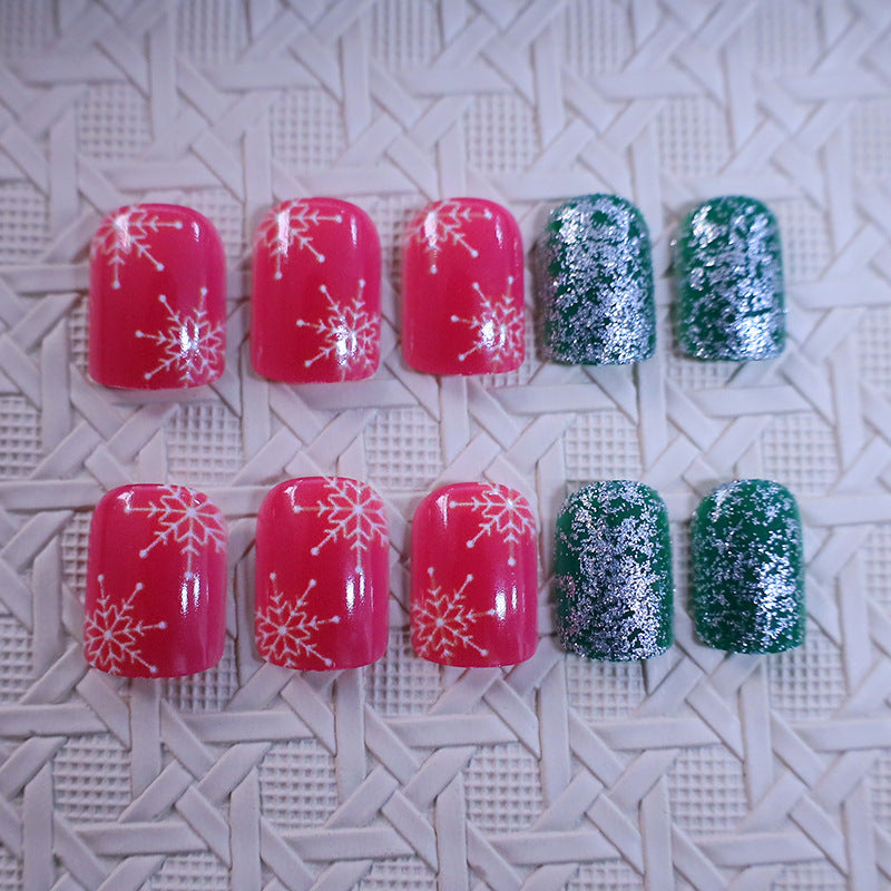 Festliche Feiertags-Themen-Nail Art Karnz