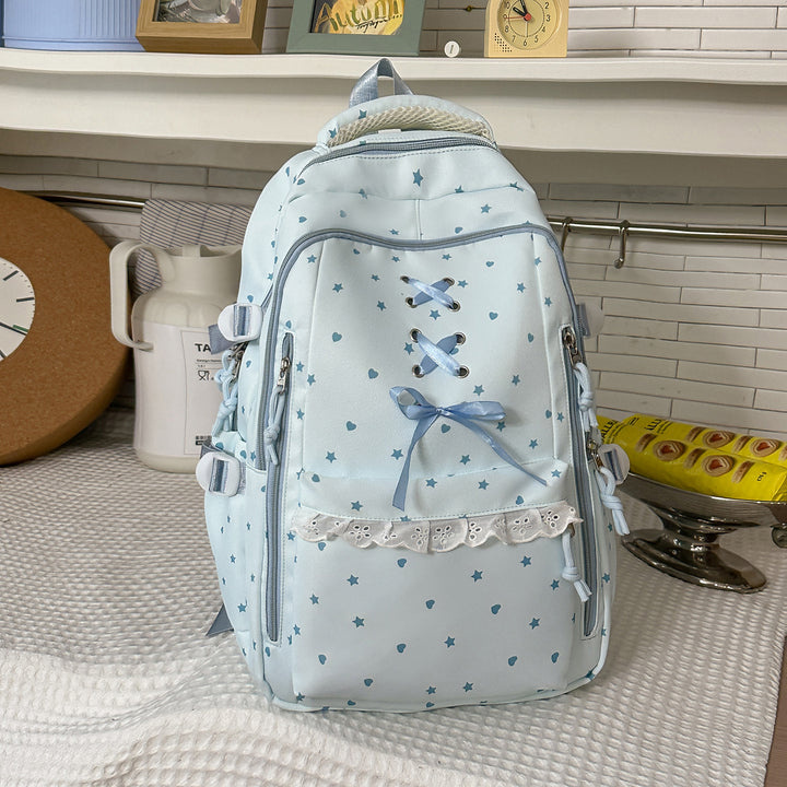 Dekorativer Sternmuster-Rucksack Karnz 1791205780