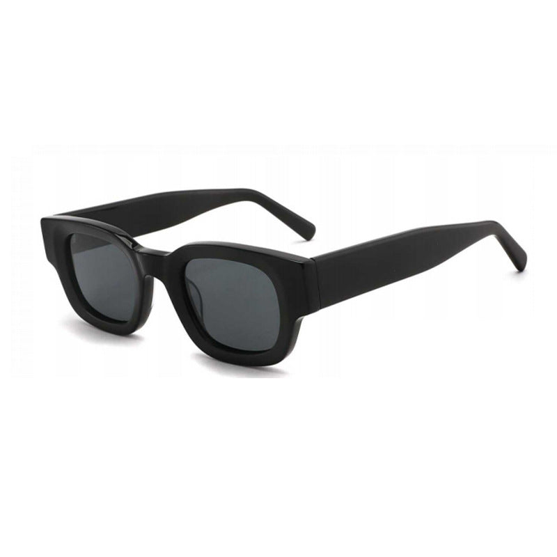 Damen Oversize Sonnenbrille mit robustem Kunststoffrahmen und UV-Schutz Karnz
