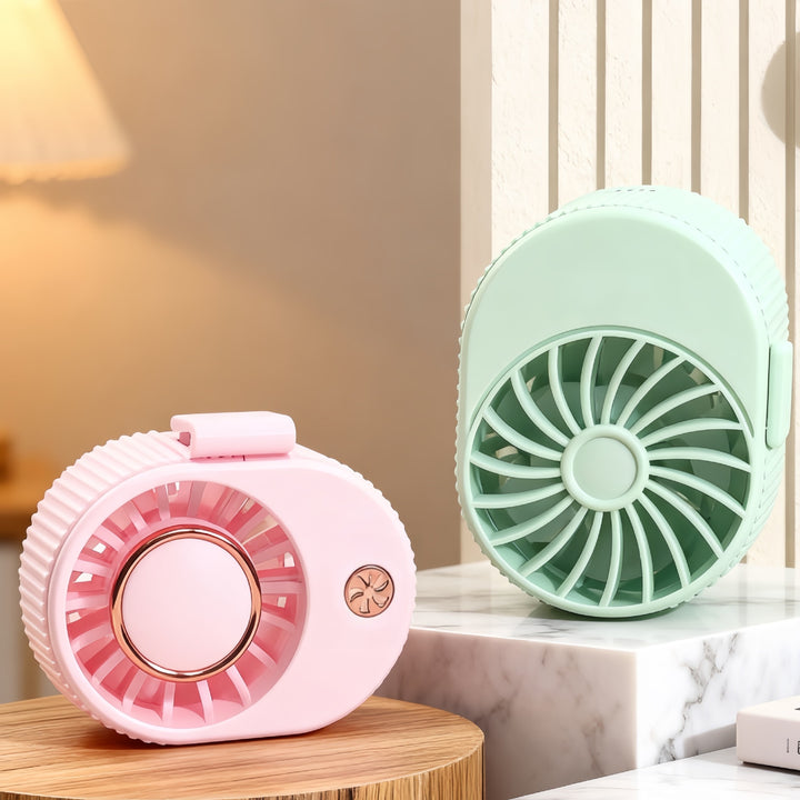 Damen Tragbarer Handventilator mit flexibler Neigetechnologie und leistungsstarker Luftstromtechnologie Karnz