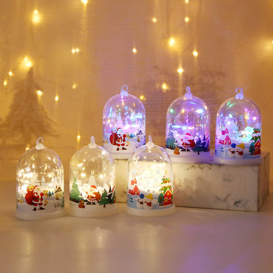 LED Weihnachtsbeleuchtung Glaskuppel