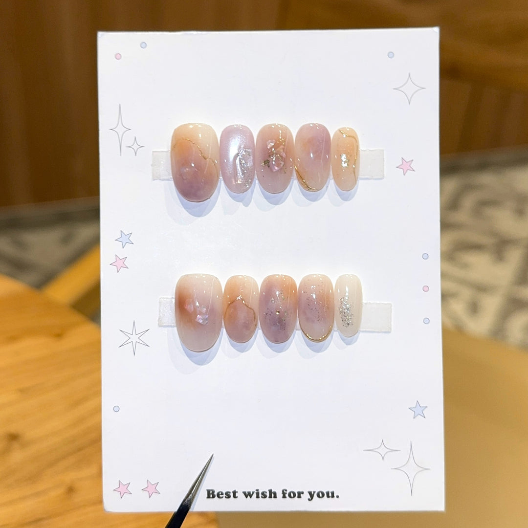 Künstliche Nagelspitzen mit Elegantem Design Karnz