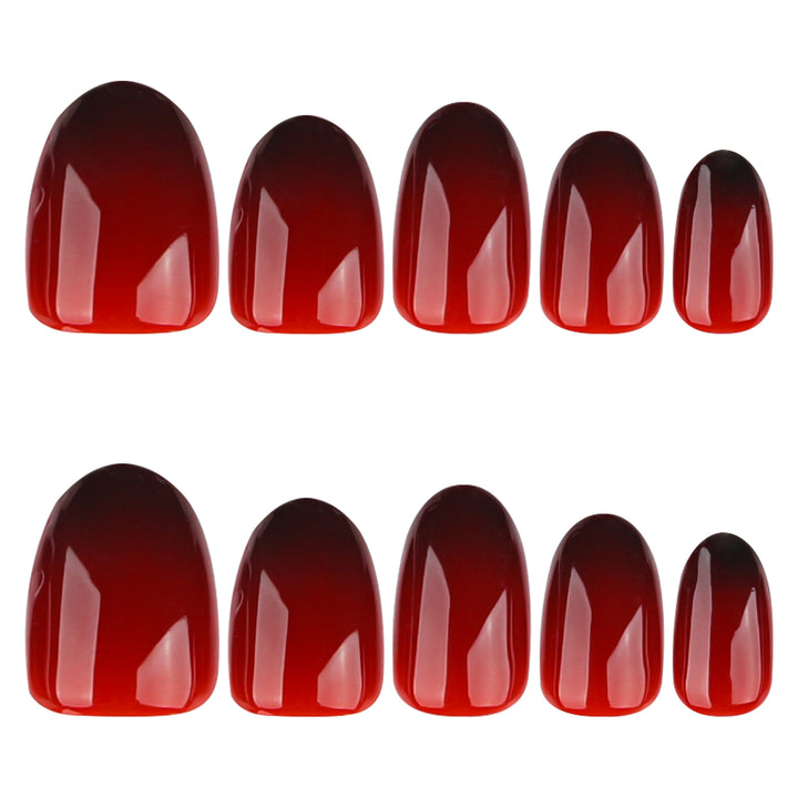 Künstliche Nagelkunst mit elegantem Ombre-Effekt Karnz