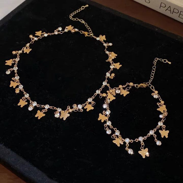 Elegantes Blattdesign Karnz-Halskette