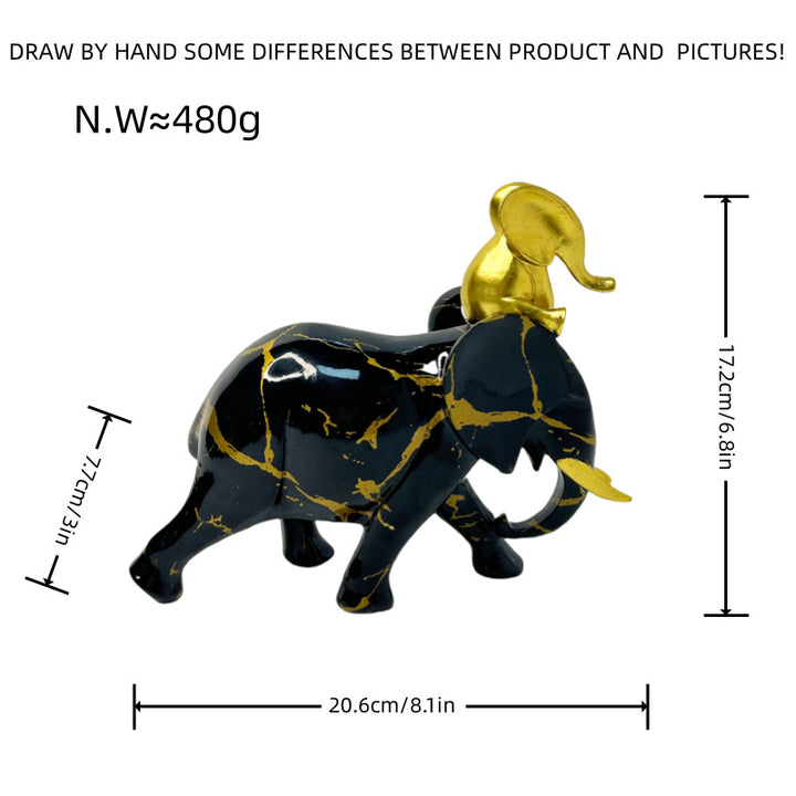 Dekorative Elefantenfigur Karnz
