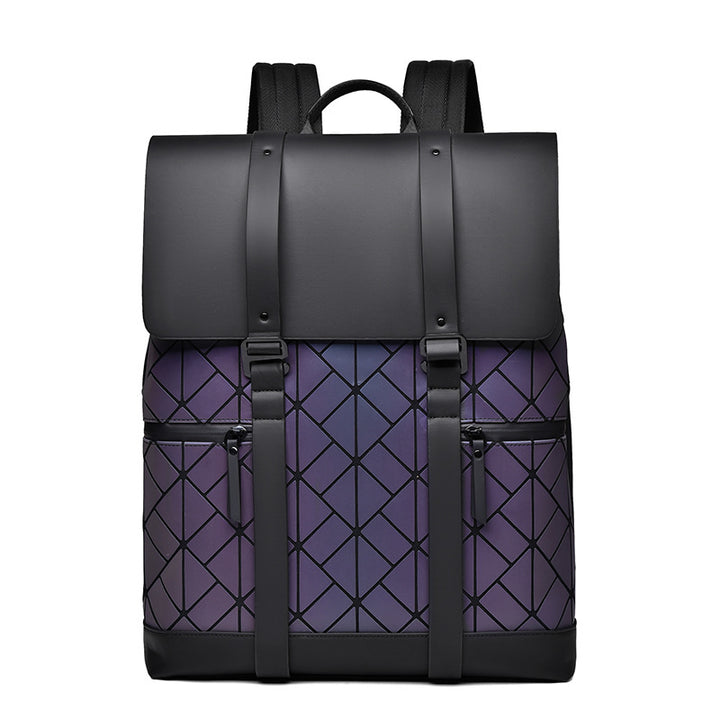 Stylische geometrisch gemusterte Rucksack Karnz