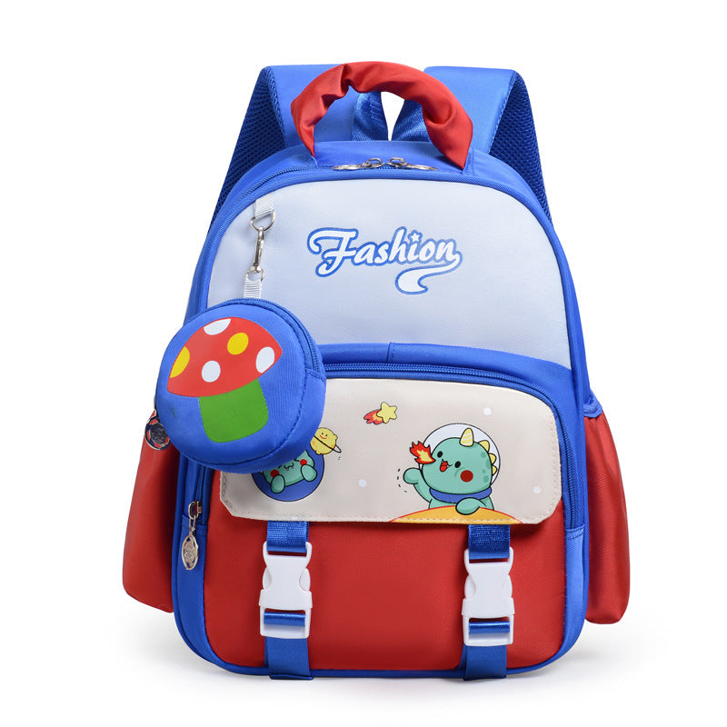 Verspielter Rucksack für die Schule im Cartoon-Stil Karnz