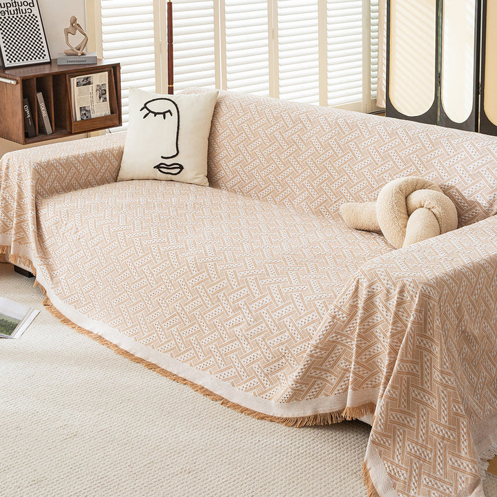 Stylische Gewebte Sofa-Wurfdecke