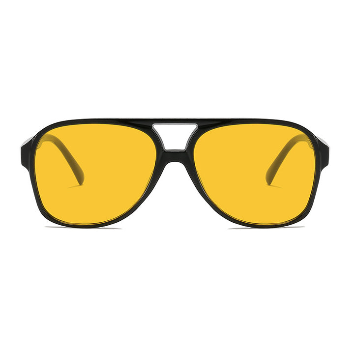 Hochwertige Übergroße Quadratische Sonnenbrille Karnz