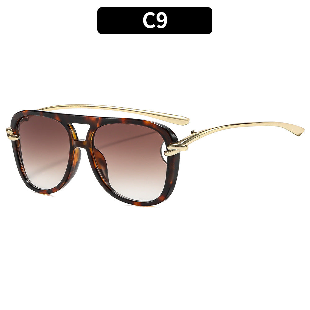 Moderne Übergroße Sonnenbrille
