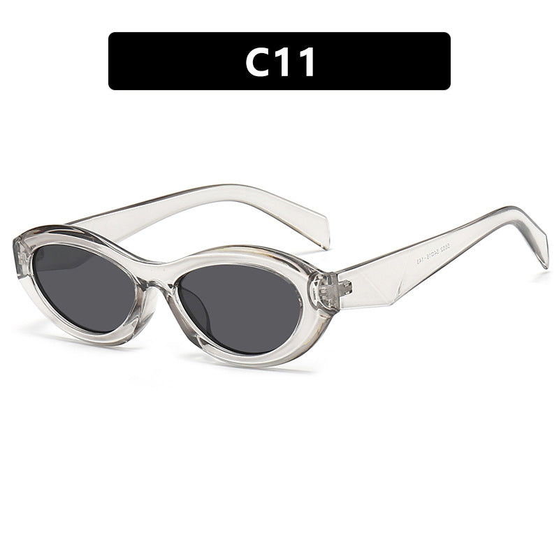 Damen elegante Cat-Eye Sonnenbrille mit schützendem UV-Filter und modischem Rahmen Karnz