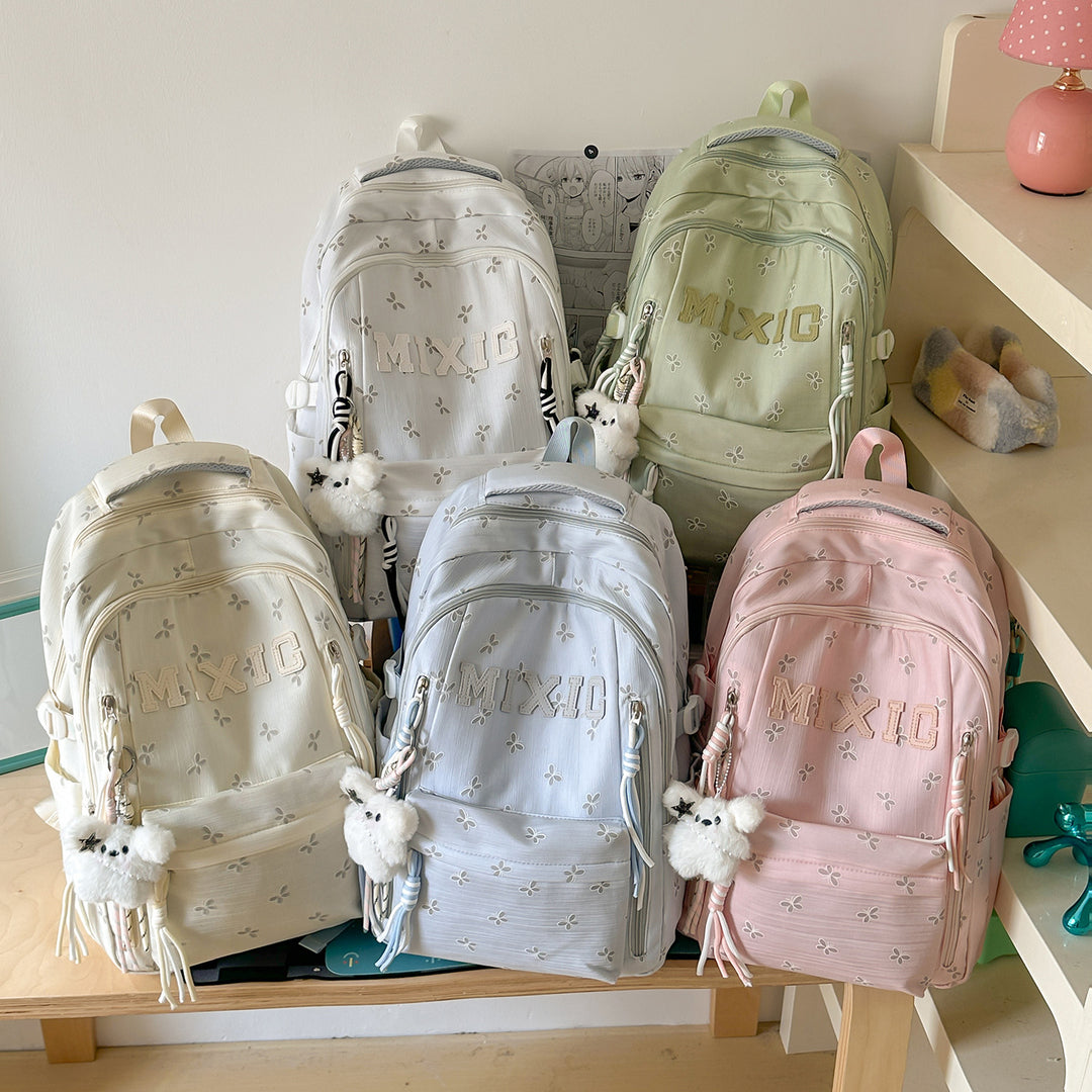 Floral Applikation Stylischer Rucksack Karnz