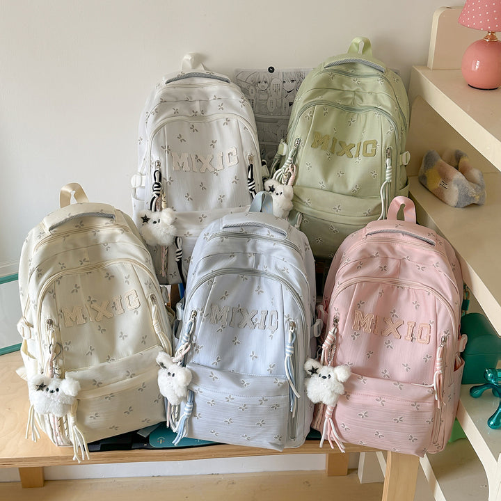 Floral Applikation Stylischer Rucksack Karnz