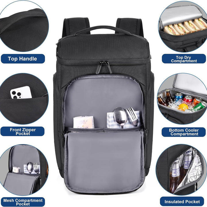 Isolierte Kühltasche Rucksack Karnz