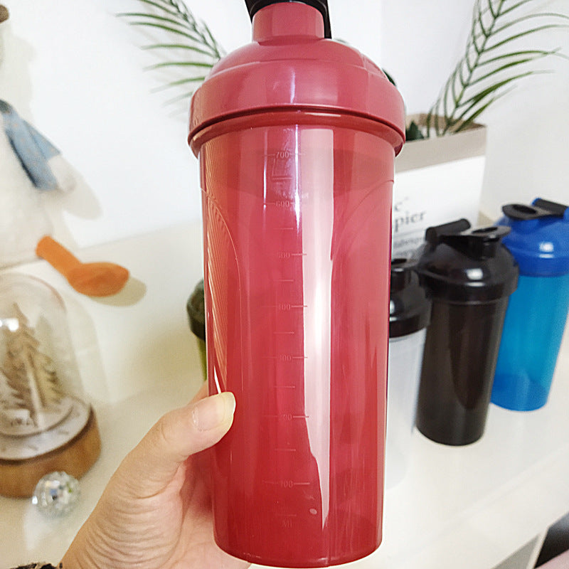 Unisex Shakerflasche im zeitlosen Design mit praktischer Ausgießöffnung Karnz