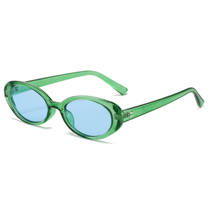Klassische ovale Rahmen-Sonnenbrille Karnz