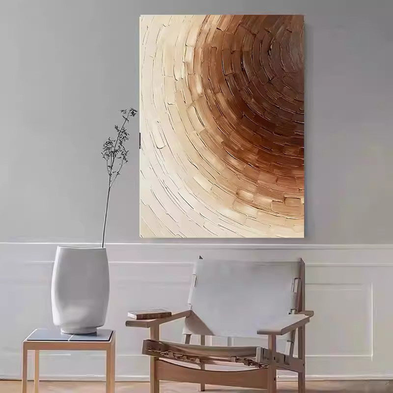 Moderne Minimalistische Geometrische Leinwandkunst