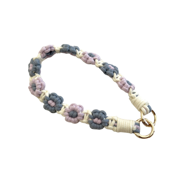 Blumenmuster Schlüsselanhänger Halter Karnz