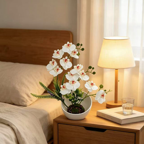 Faux-Orchidee Blumenarrangement für die Wohnungsdekoration