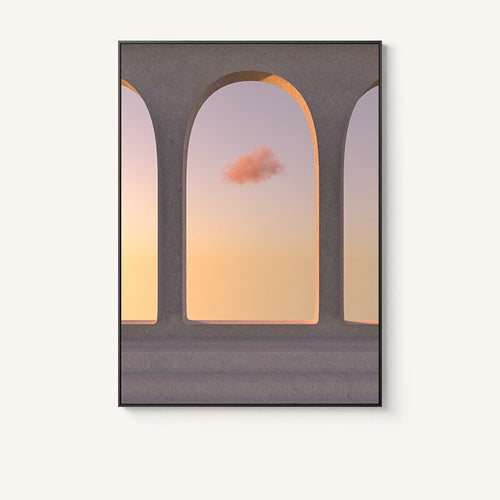 Moderne Minimalistische Leinwand Wandkunst