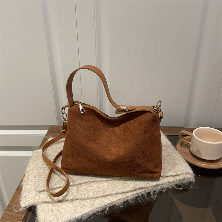Wildleder Mini-Handtasche