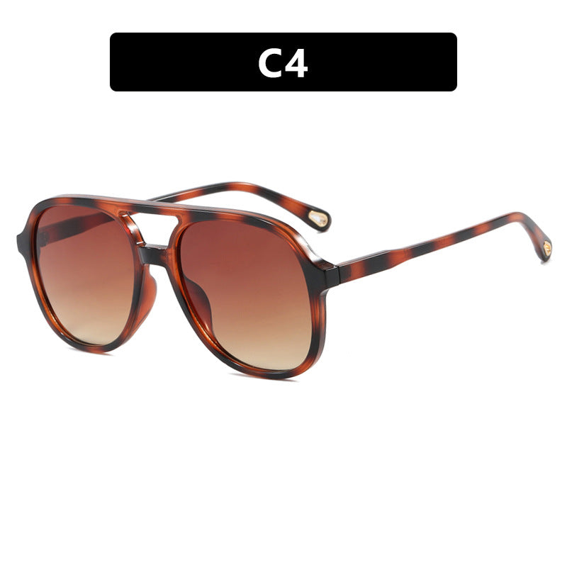 Damen geometrische Sonnenbrille mit luxuriösem Rahmen Karnz