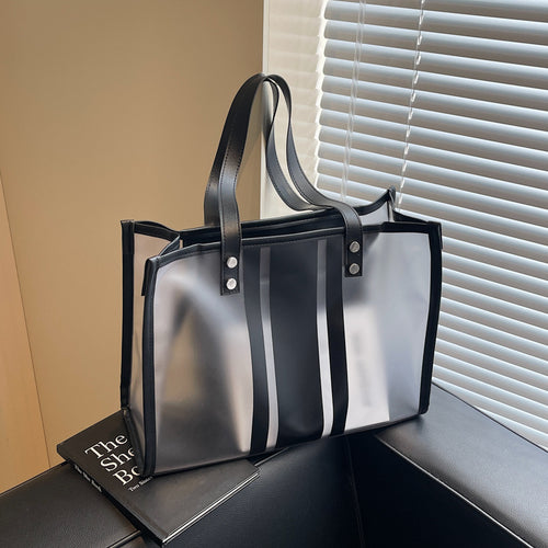 Stilvoller klarer Utility Tote Karnz
