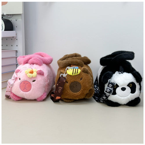Plüsch Handtasche Im Panda-Design Karnz
