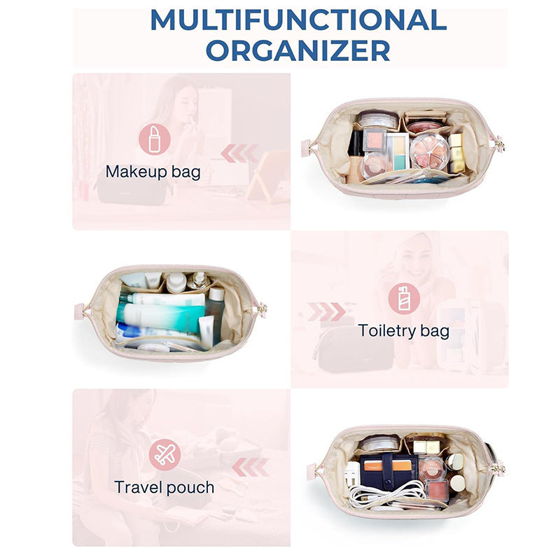 Quilted Kosmetik-Organizer Tasche Karnz