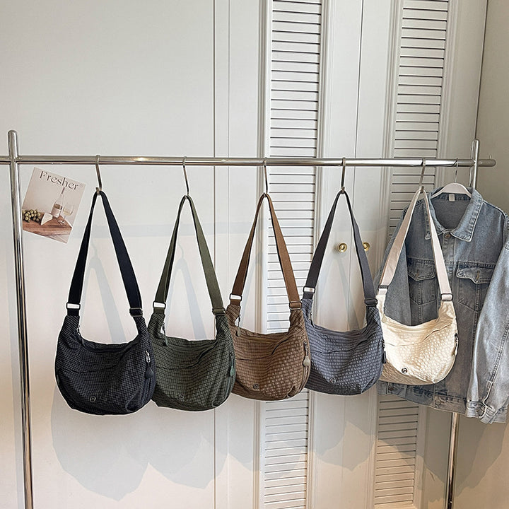 Casual kariertes Sling Bag Karnz