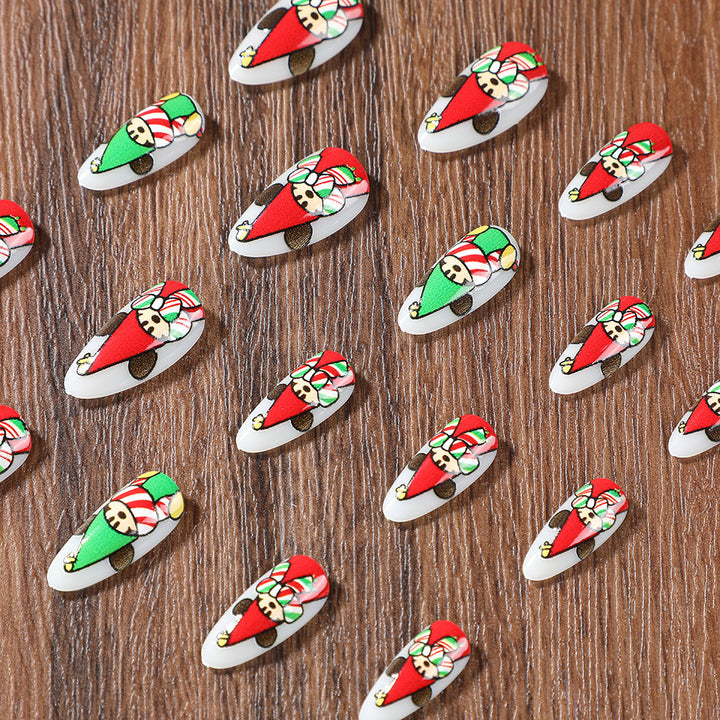 Kreative Weihnachts-Nagelkunst Karnz