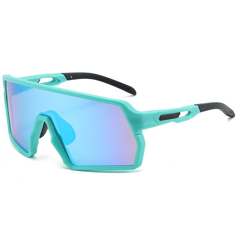 Damen Sportliche Rennbrille mit innovativem Rahmen und hochreflektierenden Gläsern Karnz