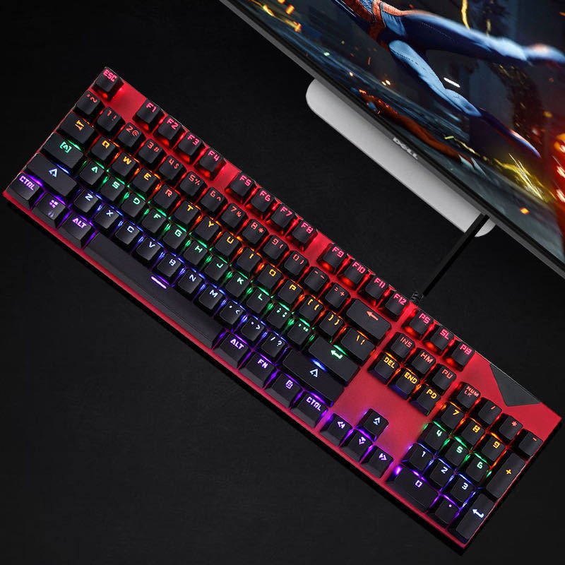 Gaming-Tastatur mit Anpassbarer Rgb-Hintergrundbeleuchtung Karnz