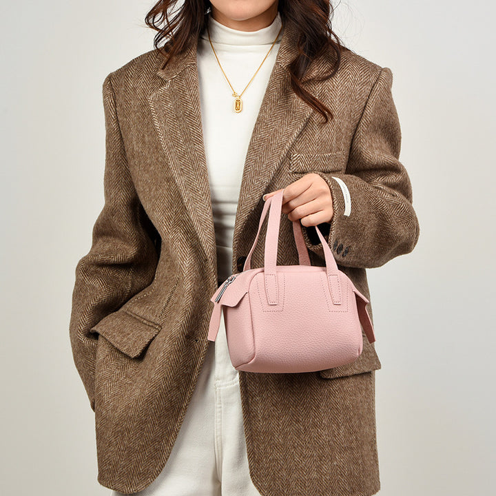 Texturierte Mini-Handtasche Karnz