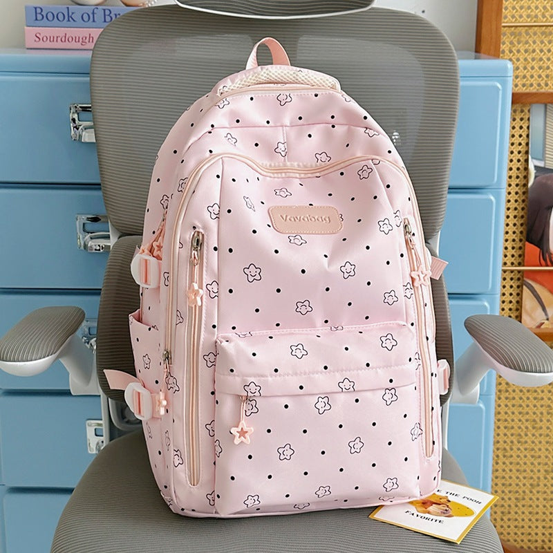 Trendige Floral Print Rucksack Karnz