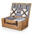 Damen Picknickkorb mit integriertem Geschirrset und platzsparendem Design Karnz