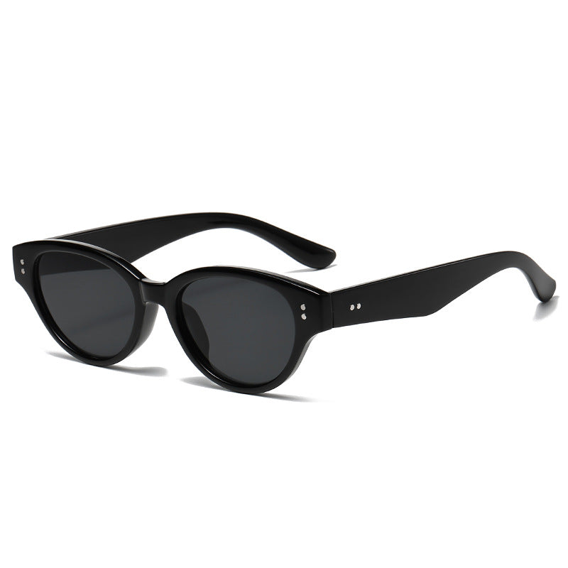Damen stilvolle Sonnenbrille im trendigen Retro-Stil Karnz