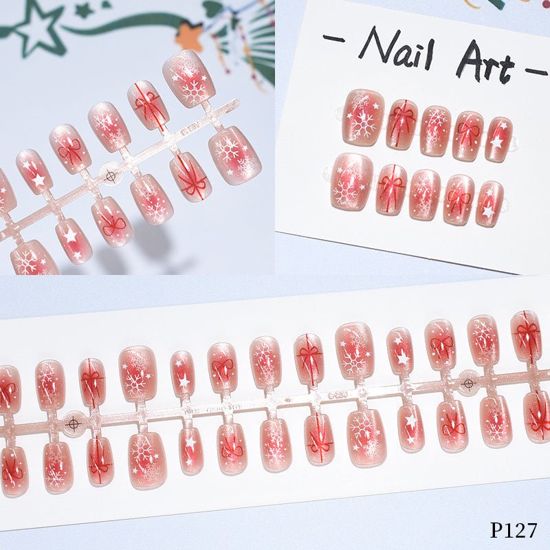 Urlaubs-Themen Press-On Nagelkunstset Karnz