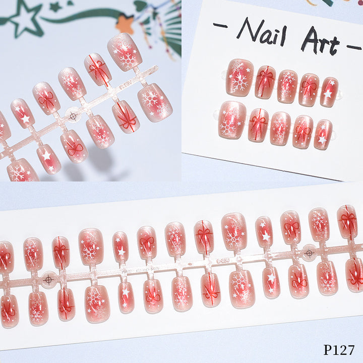 Urlaubs-Themen Press-On Nagelkunstset Karnz